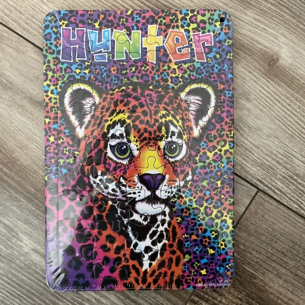 Lisa Frank Hunter Rainbow 45 Piece Puzzle Leopard Animal 1583-23 29703 07/24